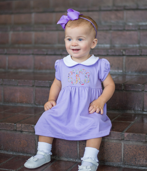 Bambinos Trinity Twirl SS Dress - Lilac