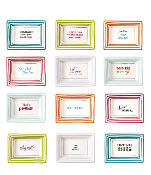 Words of Wisdom Petite Trinket Trays