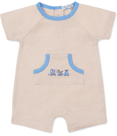 Kissy Vintage Toy Striped Playsuit