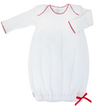 Paty Knit Gown with Picot Trim - Multiple Colors