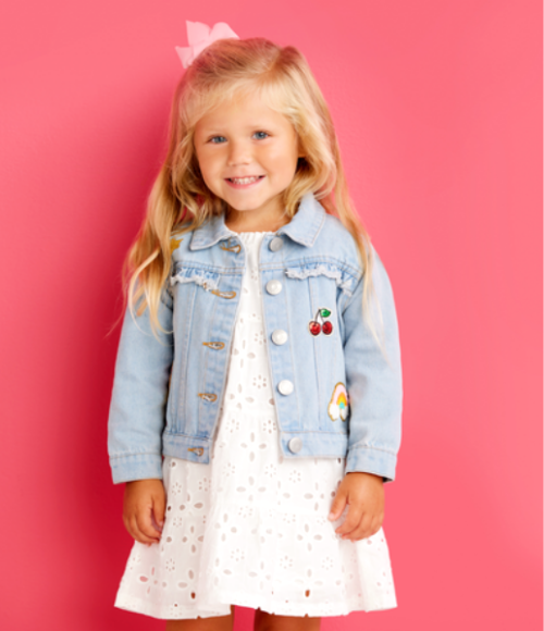 White Lula Eyelet Dress