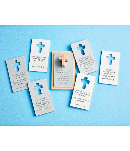 Wooden Scripture Stacker