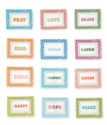 Words of Wisdom Petite Trinket Trays