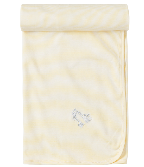 Kissy Giraffe Generations Stripe Blanket