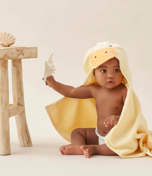 Character Hooded Bath Towels