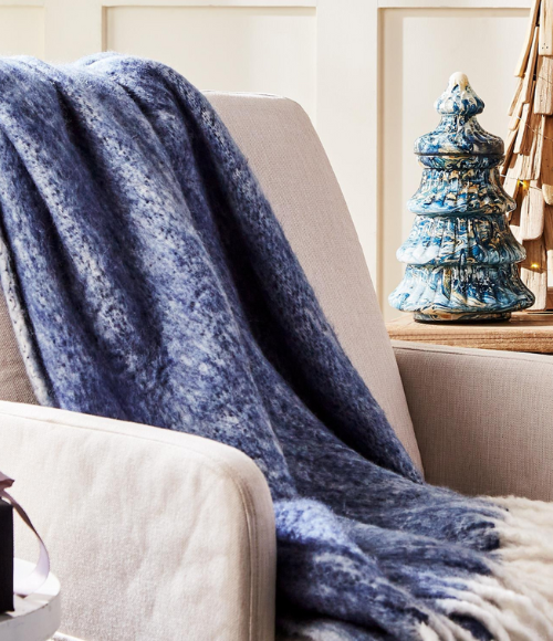 Faux Mohair Throw 50x70