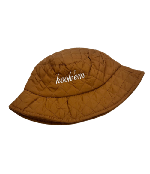 Collegiate Embroidered Bucket Hats