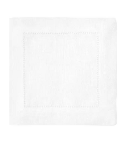 Hemstitch Cocktail Napkins