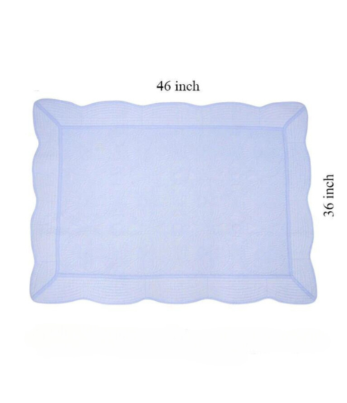 Scallop Edge Baby Quilt