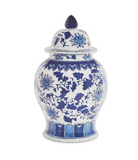 Chinoiserie Ginger Jar Shape Jigsaw Puzzle