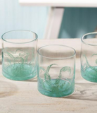 Ocean Water Double Old-Fashioned Glasses