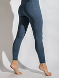 Plus Size Full Length Compression Leggings with Pockets - Multiple Colors