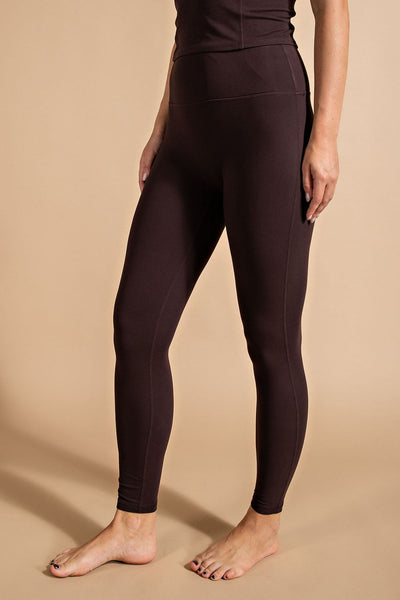 Butter U Crotch Leggings with Key Pocket - Multiple Colors