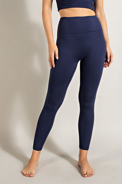 Butter U Crotch Leggings with Key Pocket - Multiple Colors