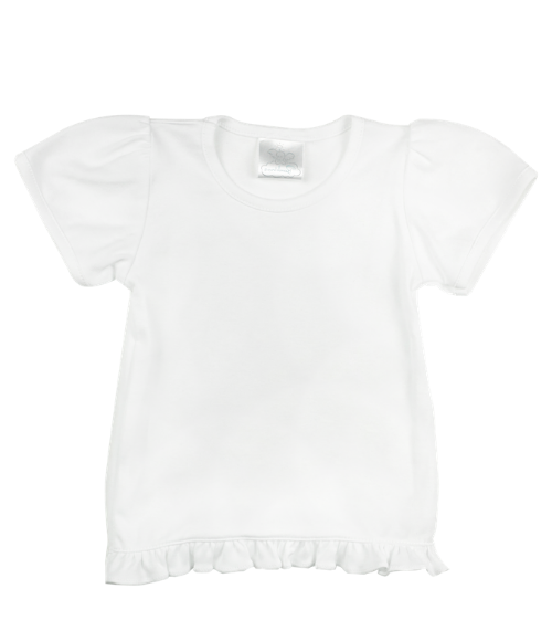 Bambinos River Oaks Ruffle Tee Bambinos River Oaks Ruffle Tee
