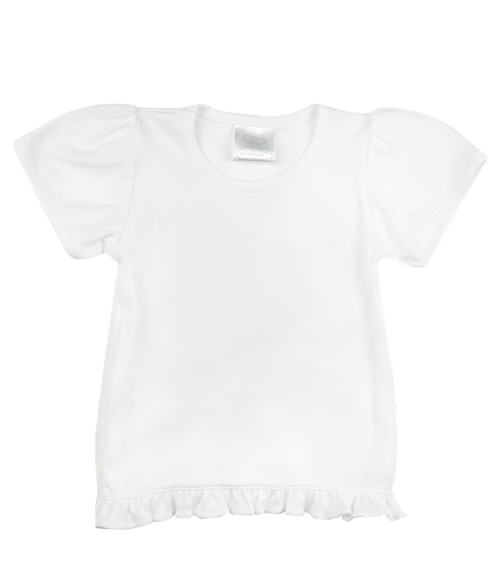 Bambinos River Oaks Ruffle Tee