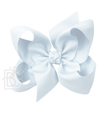 Powder Blue Grosgrain Bow