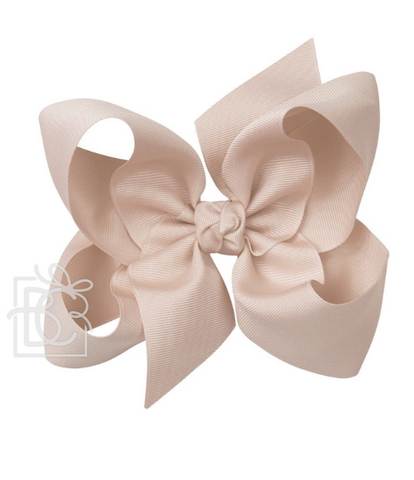 French Pink Grosgrain Bow