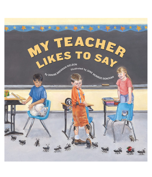 My Teacher Likes To Say Book