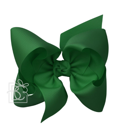 Forest Green Grosgrain Bow