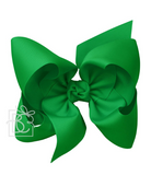 Emerald Grosgrain Bow