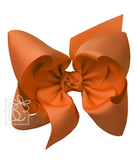 Ginger (Burnt Orange) Grosgrain Bow