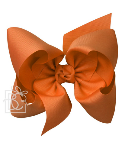 Ginger (Burnt Orange) Grosgrain Bow