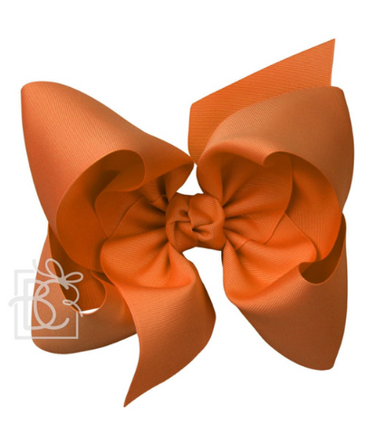 Ginger Grosgrain Bow