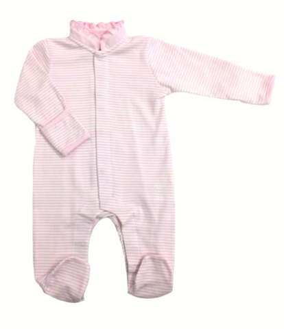 Bambinos Florence Footies - Blue or Pink Stripe