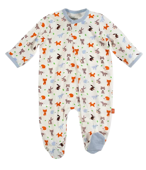 Preemie Magnetic Woodland Origami Footie