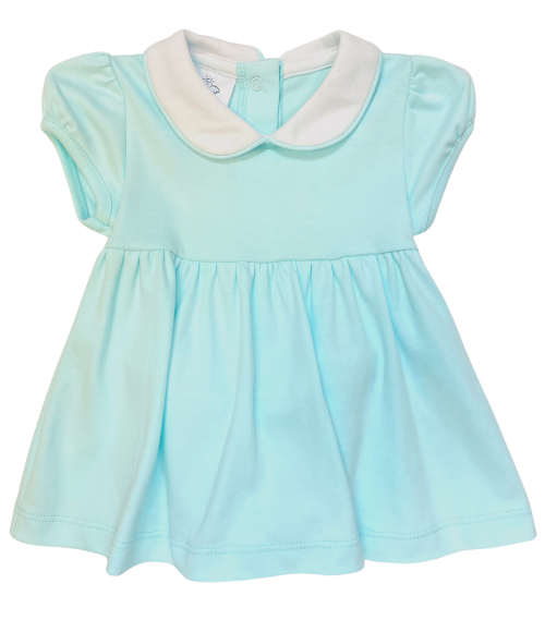 Bambinos Trinity Twirl SS Dress - Aqua, 4T