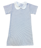 Bambinos Paris Play Dress - SS Navy Stripe, Size 6, 7 & 8
