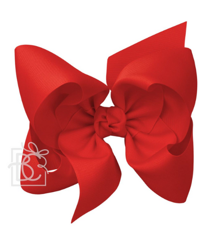 Red Grosgrain Bow