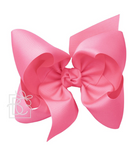 Hot Pink Grosgrain Bow