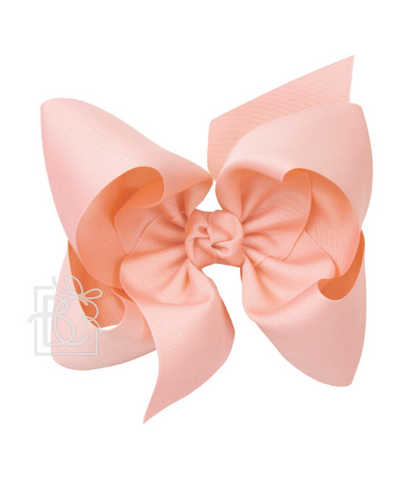 Light Coral Grosgrain Bow