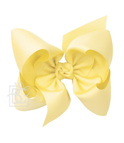 Light Yellow Grosgrain Bow