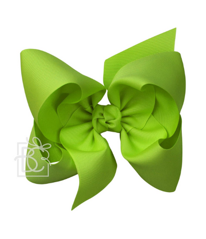 Apple Green Grosgrain Bow