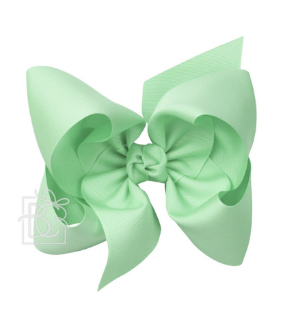 Mint Grosgrain Bow