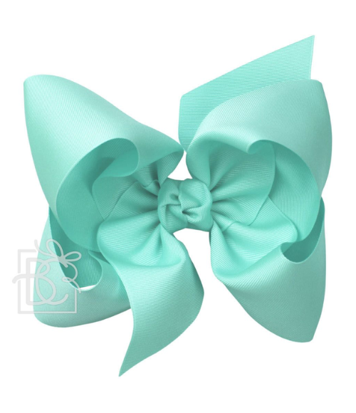 Aquamarine Grosgrain Bow