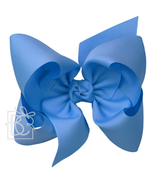 Capri Blue Grosgrain Bow