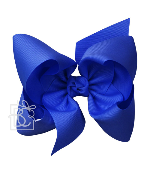Electric Blue Grosgrain Bow Electric Blue Grosgrain Bow