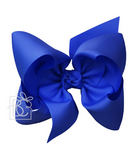 Electric Blue Grosgrain Bow