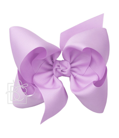 Light Orchid Grosgrain Bow