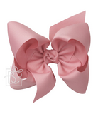 Mauve Grosgrain Bow