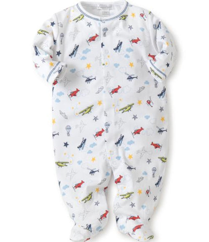 Kissy Preemie Aviators Footie