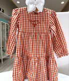 Lohnhorn Gingham Twirl Dress