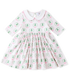 Proper Pink Holiday Twirl Dress