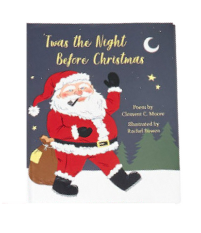 Twas the Night Before Christmas Pajama + Book Set