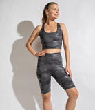 Plus Camo Chintz Sports Bralette - Multiple Colors