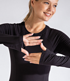Plus Long Sleeve Active Top - Multiple Colors
